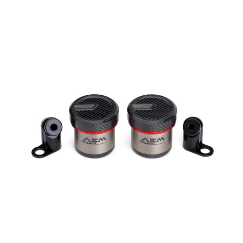 Integrated Titanium/ Carbon Cap Brembo RCS Corsa Corta Brake & Clutch Fluid Tank