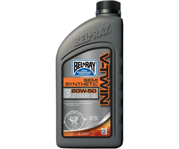 Bel-Ray V-Twin 20W-50 Semi Synthetic Engine Oil 1 Litre