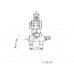 Radial Brake Master Cylinder Brembo 19RCS, Fold-Up Lever, 18-20 ratio  