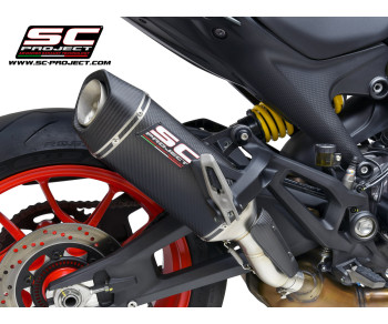 DUCATI MONSTER 950/ PLUS 2021+ SC1-S CARBON MUFFLER