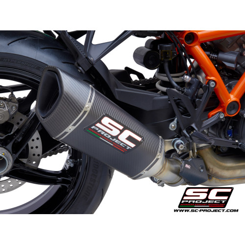 KTM 1290 SUPERDUKE R (2021 - 2023) - S/ R SC1-R CARBON MUFFLER KTM 1290 SUPERDUKE R (2021 - 2023) - S/ R SC1-R CARBON MUFFLER
