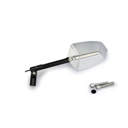REARVIEW MIRROR GTI LEFT HOMOLOGATED - BLACK/SILVER REARVIEW MIRROR GTI LEFT HOMOLOGATED - BLACK/SILVER