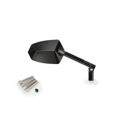 REARVIEW MIRROR GT1 RIGHT HOMOLOGATED - BLACK/BLACK REARVIEW MIRROR GT1 RIGHT HOMOLOGATED - BLACK/BLACK