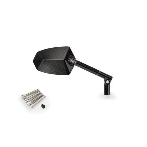 REARVIEW MIRROR GT1 RIGHT HOMOLOGATED - BLACK/BLACK REARVIEW MIRROR GT1 RIGHT HOMOLOGATED - BLACK/BLACK