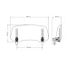MULTI-ADJUSTABLE VISOR 2.0 CLIP-ON - SMOKE