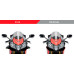 SPORT SPOILERS FOR APRILIA RSV4 RF/RR 2015-2020 - BLACK SPORT SPOILERS FOR APRILIA RSV4 RF/RR 2015-2020 - BLACK