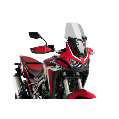 TOURING SCREEN WITH SUPPORT FOR HONDA CRF1100L 2020-2025/ CRF1100 ADVENTURE SPORTS 2020-2023 - SMOKE