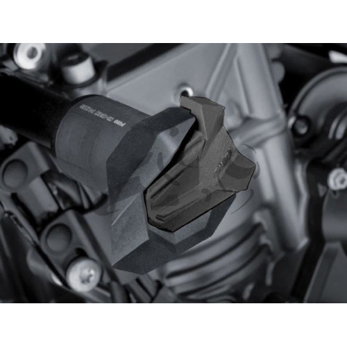 R19 FRAME SLIDERS FOR TRIUMPH DAYTONA 675 2006-2012/ STREET TRIPLE 2007-2012/ STREET TRIPLE R 2009-2012 - BLACK