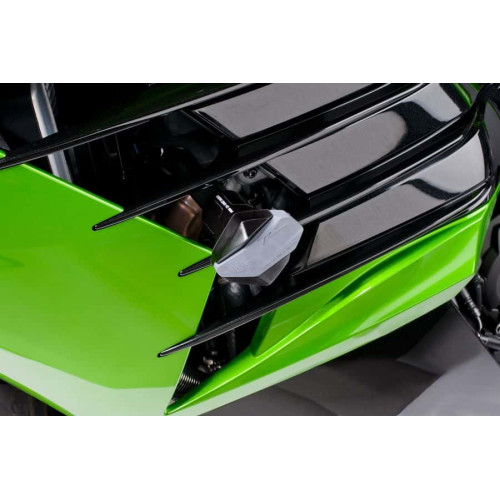 R19 FRAME SLIDERS FOR KAWASAKI ZZR1400/ ZX-14R 2012-2020 - BLACK