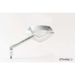 REARVIEW MIRROR HI-TECH 1 LEFT HOMOLOGATED - SILVER REARVIEW MIRROR HI-TECH 1 LEFT HOMOLOGATED - SILVER