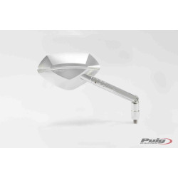 REARVIEW MIRROR HI-TECH 1 RIGHT HOMOLOGATED - SILVER REARVIEW MIRROR HI-TECH 1 RIGHT HOMOLOGATED - SILVER