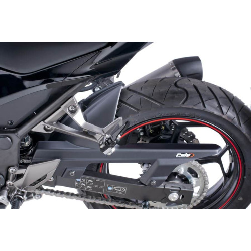 REAR HUGGER KAWASAKI NINJA 300 2013-2017 - GLOSS BLACK