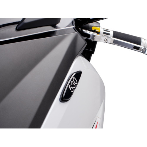 MIRROR COVERS FOR YAMAHA T-MAX 530 2012-2019/ T-MAX 560 2020-2021 - BLACK