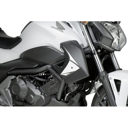 RADIATOR CAPS FOR HONDA NC700S/ NC750S 2012-2013 - MATT BLACK RADIATOR CAPS FOR HONDA NC700S/ NC750S 2012-2013 - MATT BLACK