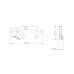 REINFORCEMENT SUPPORT FOR TOURING SCREEN FOR BMW R1200GS 2013-2018/ ADVENTURE 2013-2018/ EXCLUSIVE/ RALLYE 2017-2018 - SMOKE