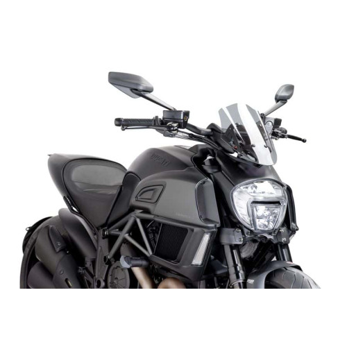 NAKED NEW GENERATION ADJUSTABLE FOR DUCATI DIAVEL 2014-2019 - SMOKE