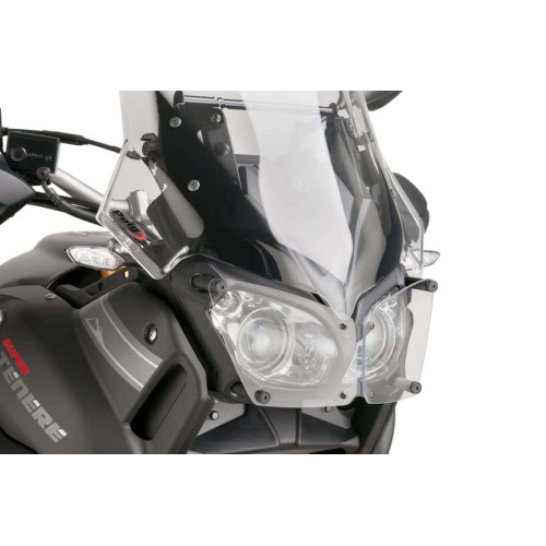 HEADLIGHT PROTECTOR FOR YAMAHA XT1200Z/ZE Super Tenere - CLEAR