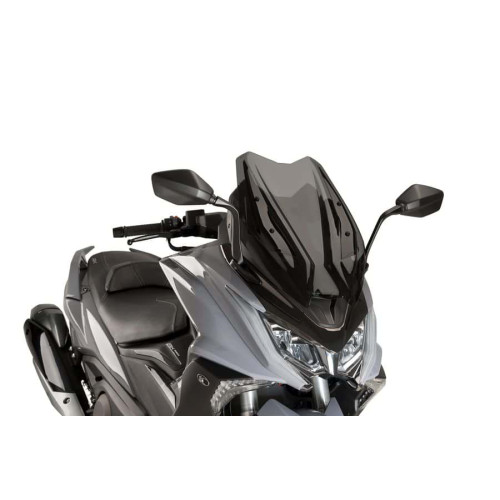 WINDSHIELD V-TECH LINE SPORT FOR KYMCO AK550 2017-2021 - D.SMOKE