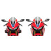 SPORT SPOILERS FOR HONDA CBR1000RR FIREBLADE SP/ SP2 2017-2019 - RED