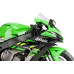 SPORT SPOILERS FOR KAWASAKI ZX-10R 2011-2021/ ZX-10RR/ SE/ KRT REPLICA 2018-2021 - BLACK