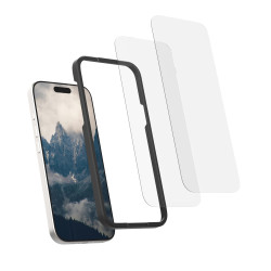 iPhone 16 Tempered Glass Screen Protector (2 Pack)