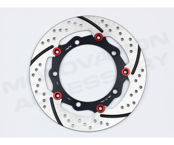 Floating V2 Wave Disk XMAX 300 Red Pins Floating V2 Wave Disk XMAX 300 Red Pins